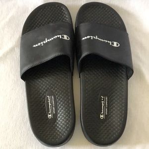 Champion Black Slip On Size 12